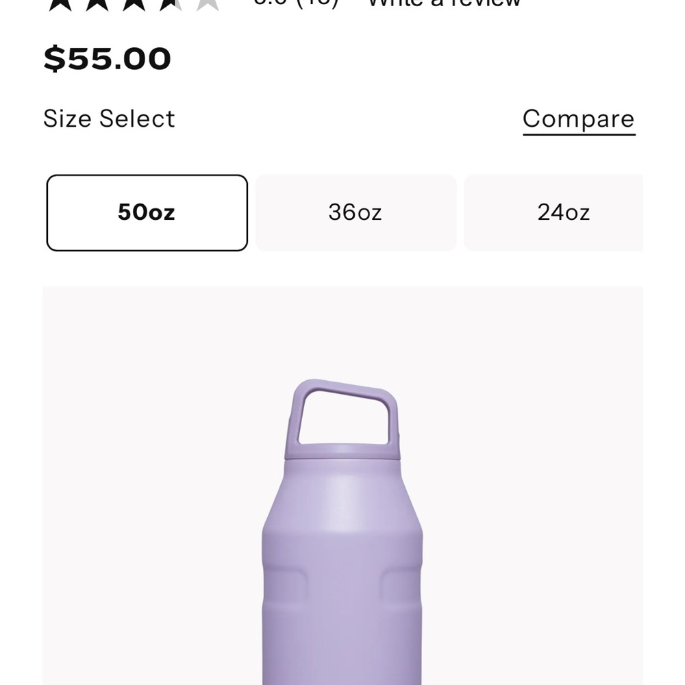NWT | Stanley Lavender Purple IceFlow Bottle